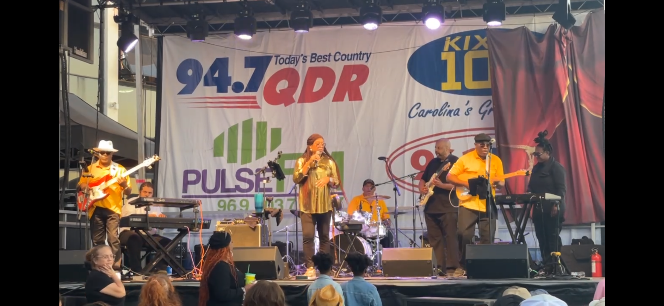 ThrowBack Collaboration Band performing live